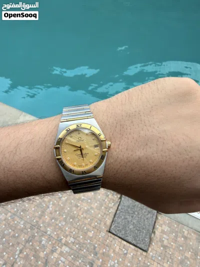 Omega Constellation Diamond Dial Full bar 4