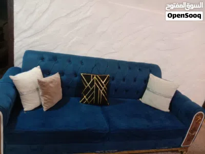 طقم كنب تركي سبع مقاعد بحاله الوكاله للبيع المفرق حي الحسين 2
