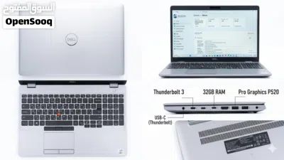 لابتوب dell cor I 7 جيل 10 2