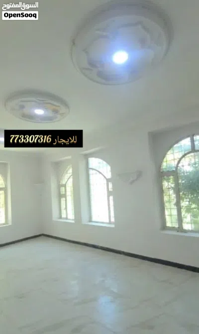 فلة دور اول بحوش ودور ثاني كامل للايجار 2