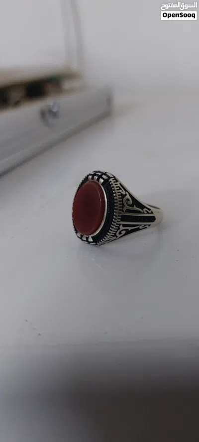 خاتم فضة إيطالي عيار 925 2