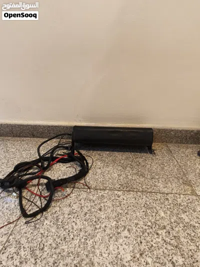 كشاف LED قوي جدا بعدسه يركب علي جميع السيارات مداه 2كم 3