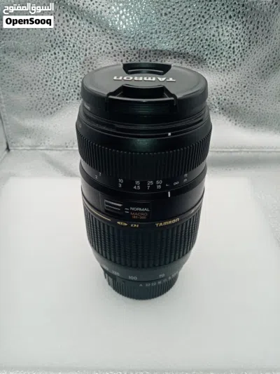 عدسة تامرون 70-300 ملم (Tamron 70-300mm f/4-5.6 Di LD Macro) ذات البعد البؤري الطويل. شبه جديد 2