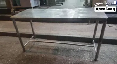 شيل يا بلاش للبيع معدات و طاولات استيل للمطاعم نظيفة مستعملة لحق قبل الانتهاء 2