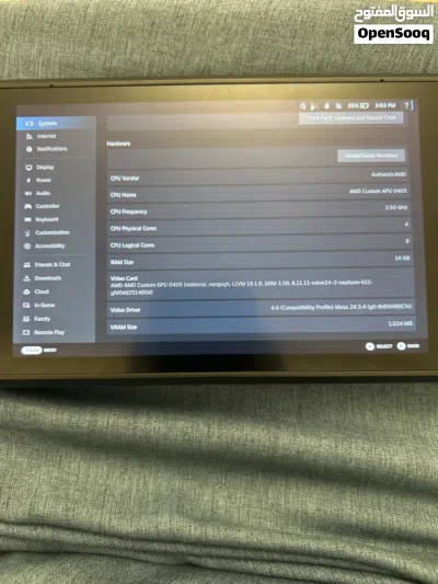 Steam deck lcd 512gb with 256gb ssd card 4