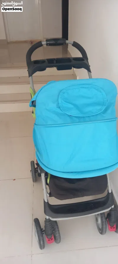 عربة اطفال ممتازة تصلح للاطفال من عمر شهر حتي عمر عامين سهلة الطي وخفيفة الوزن 2