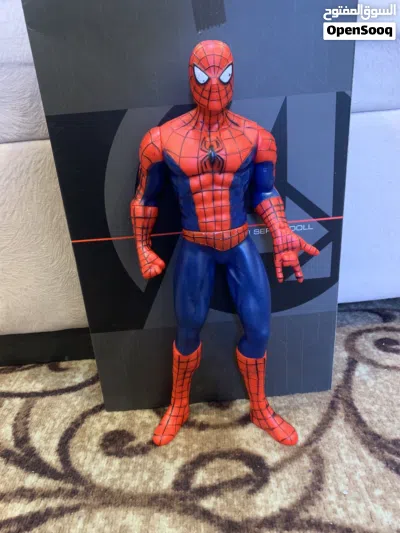 مجسم متحرك على شكل spider man مستخدم يوم فقط وكاله 2