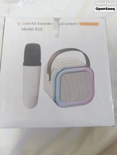 للبيع: Colorful karaoke sound system (موديل K12) جديدة تماماً وفي تغليف المصنع (لم تفتح بعد)! 3