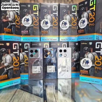 مستعمل اخو الجديد GT 20 pro 5G رام 24 جيجا 256 مكفول بالشركة أغراضة والكرتونه الأصلية متوفر توصيل 3