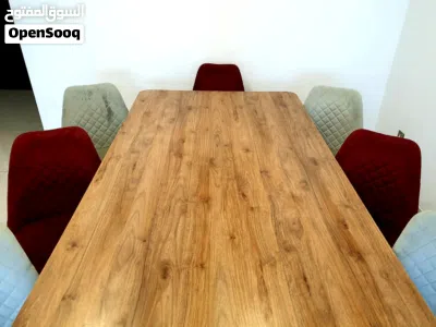 Premium 8-Seater Designer Dining Set with 360-degree swivel chairs 4