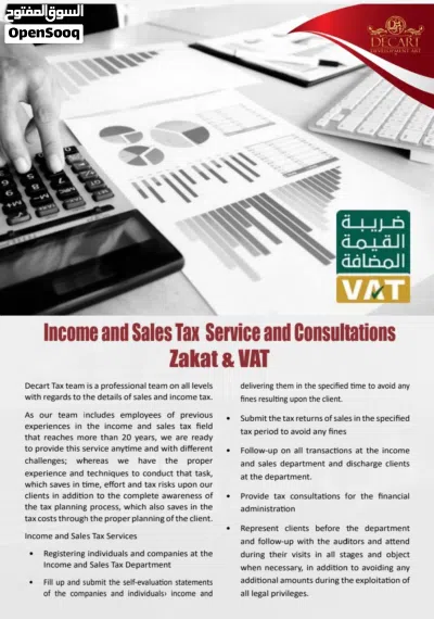 محاسب قانوني معتمد Chartered Accountant,دراسة الجدوى ، تصفية الشركات، برامج محاسبية، استشارات ضريبية 4