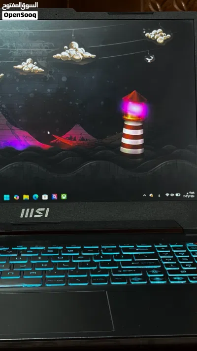 لابتوب MSI RTX 4050 قوي جداً و نظيفة 2