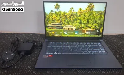 MSI AMD Ryzen 5 Graphics Laptop Like New Mettalic Body 512GB NVMe 15.6" FHD Display AMD Graphics 2