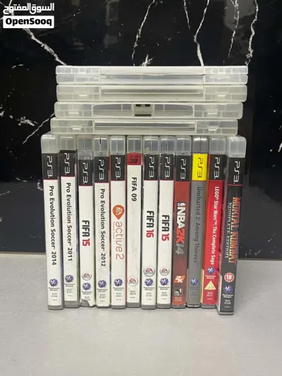 للبيع: جهاز PlayStation 3 Slim بحالة ممتازة + ألعاب مميزة 4