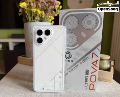 مشغل ايام pova 7 Altra 5G رام 24 جيجا 256 مكفول بالشركة اغراضة والكرتونة الاصلية متوفر توصيل وهدايا 4