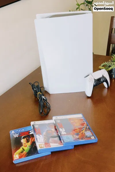 بلي ستيشن 5 PlayStation 5 اخو الجديد مستعمل عدة مرات التفاصيل جوه 2