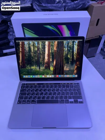 للبيع MacBook Pro 2020 بحالة ممتازة ونظيف جدًا المعالج: Apple M1 الرام: 8GB 3