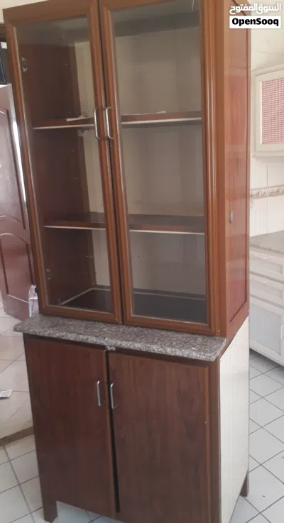 دولاب مطبخ المنيوم نضيف بالسالميه 3