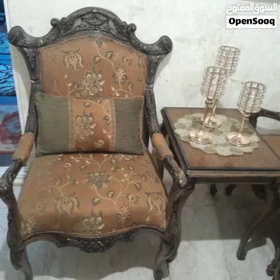 طقم كنب سبع مقاعد مع الطاولات 3