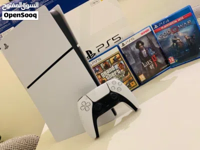 نسخة اوروبية ps5 slim 1TB 2