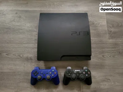 PS3 Slim 500GB مهكر بلايستيشن ثري سلم مهكر هارد 500 جيجا ضمان 10 ايام نظيف كرت بضاعة وارد 3