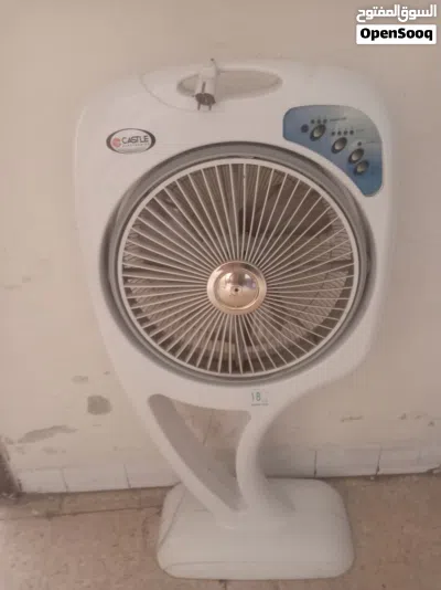 مروحات حجم كبير لون اسود وحجم صغير لون أبيض 2