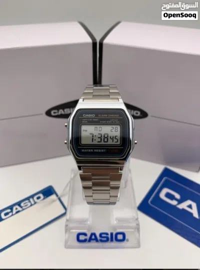 digital watch metal straps CASIO A159W for best price ever found 2
