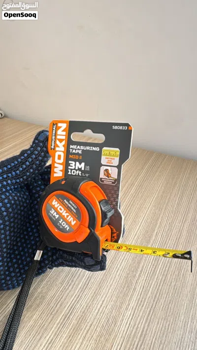 WOKIN Measuring Tape with SIYAB TRADING شريط القياس ( فوت ) 3 متر مع سياب للتجارة 2