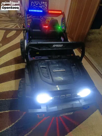 سياره اطفال للبيع جيب شرطه وكاله ما فيه اشي شي 3