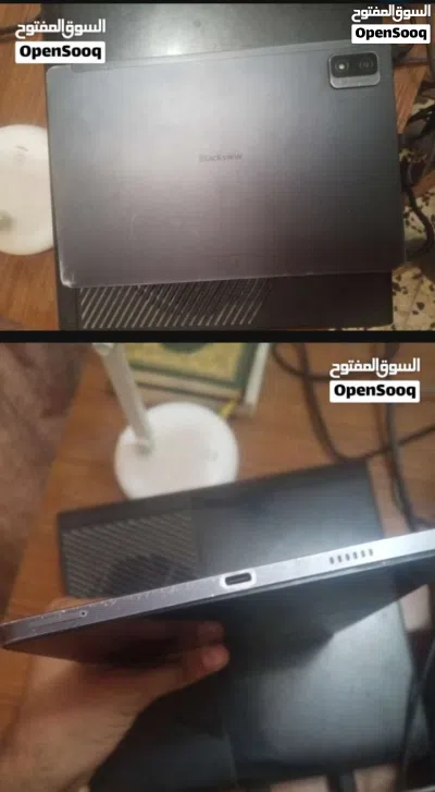 السلام عليكم تاب بلاك فيو 12 برو مستعمل الحالة : تبديل شاشة وكالة و تبديل قاعدة شحن و بعض الخدوش 3