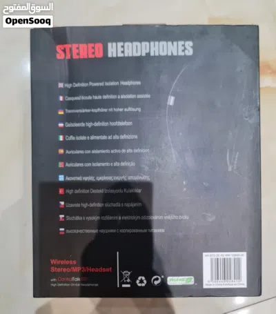 Wireless headphones never used but opened to see 2