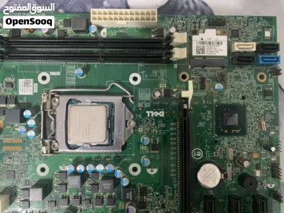 لوحة أم Dell مع معالج Intel Core i5-3470 (غير مفحوصة / للبيع على حالتها) 3