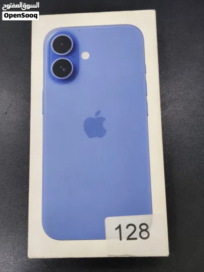 iphone 16 وارد شرق اوسط مع الكرتونه بحالة الجديد 4