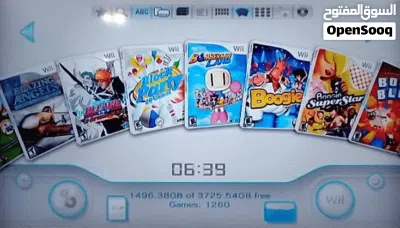 Modded Nintendo Wii (Whole Set) + 520 Games (1 TB HDD) - Used 3