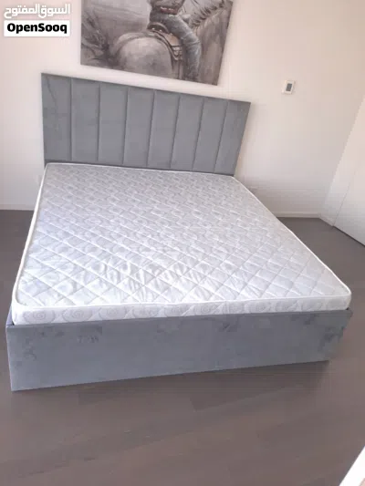 We're selling Brand 150 x 190 Queen size Bed frame with Medical Mattress 12 cm 2