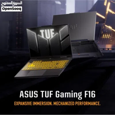 ASUS TUF Gaming Laptop F16 FX607VU Intel CoreTM 7 Processor 240H 5.2GHz 4