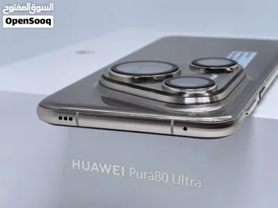 عملاق التصوير Huawei Pura 80 Ultra 512G 16G Ram النسخة العالمية بحالة الجديد حرفياً 4