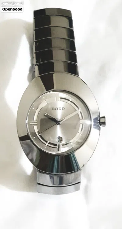 ساعه رادو أوفيشن سويسرى اصدار خاص مميز. ساعه من خمس ألاف ساعه بالعالم. Rado Ovation High tech. 2