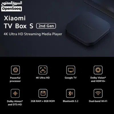 Xiaomi tv box s 2nd Gen 4k 3