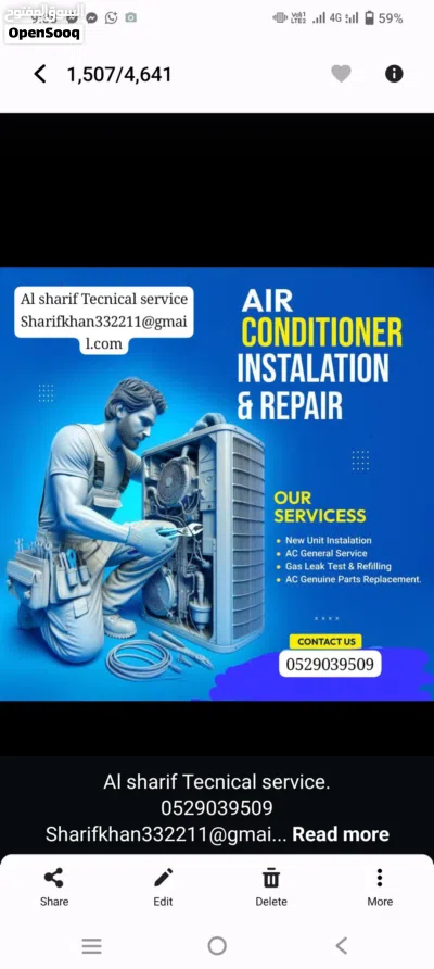 Service in Dubai Is your Home and Residential AC not turning on, blowing warm air, or leaking? HVAC 4