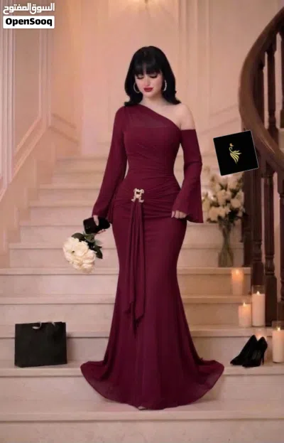 الجديد وصل نحنو الإبداع والتميز *فستان أنيق – فخامة وأناقة في كل تفاصيلها!* *تفاصيل 2