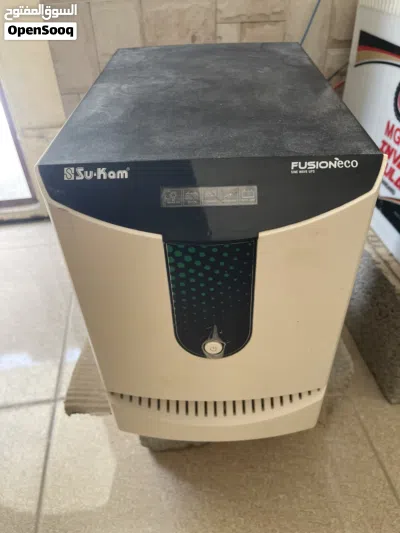 جهاز إنفرتر Su-Kam Fusion Eco (Sine Wave UPS) مع عدد 2 بطاريات MGT INVA Tubular IT750 2
