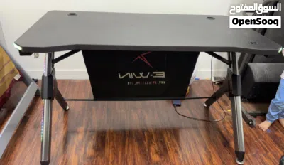 E-WIN RGB Gaming Table. 2