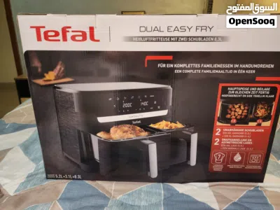 قلاية تيفال Dual Easy Fry 8.3 لتر مستعمله مرتين فقط 2