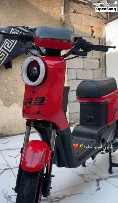 دراجه ار تسعه للبيع صار الها 18 يوم من نازله وكيل رايدها ب 550 وبيها مجال 4