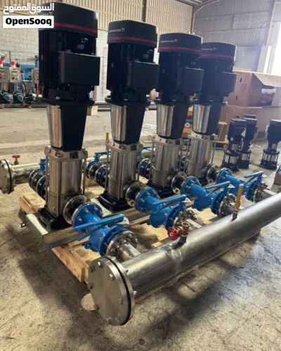 نظام تعزيز ضغط ( CRN45-3 booster system ( Grundfos للبيع في جدة 2