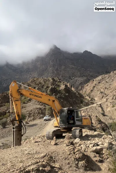 نعمل على تكسير الجبال و شق الطرق وحفر المنازل 2