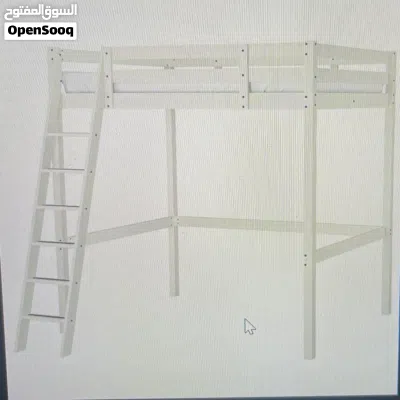 سرير طابقين STORÅ من IKEA شبه جديد مع المرتبة 3
