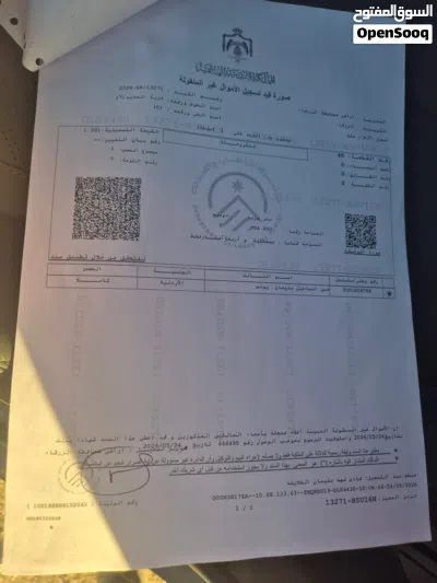 أرض قريبة من مسجد الأردن مقابل البان جرش و العلاونة شارع المحكمة الزهور سابقا للإستفسار. 2