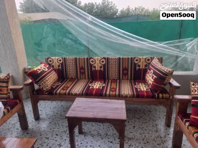 كراسي خشب +كراسي حديد 4